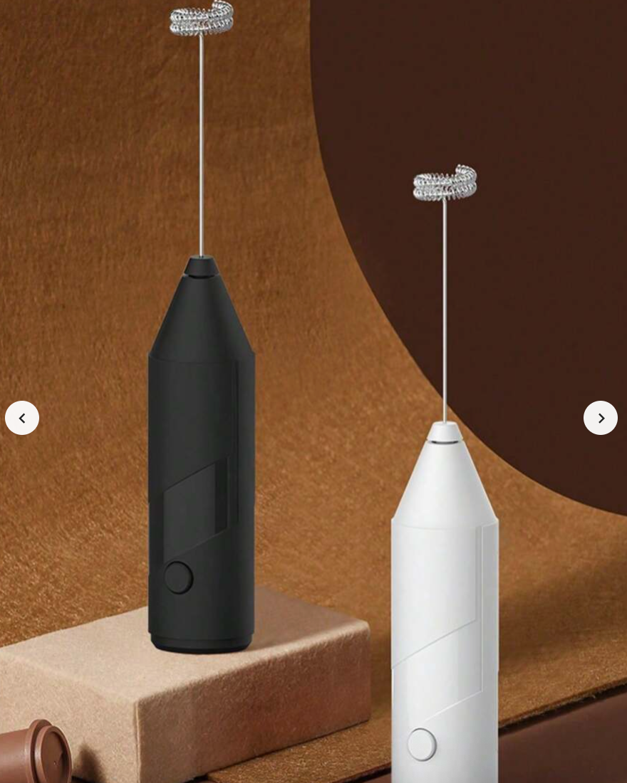 ☕ Portable Electric Milk Frother – Handheld Mini Mixer for Coffee, Lattes & More! ✨