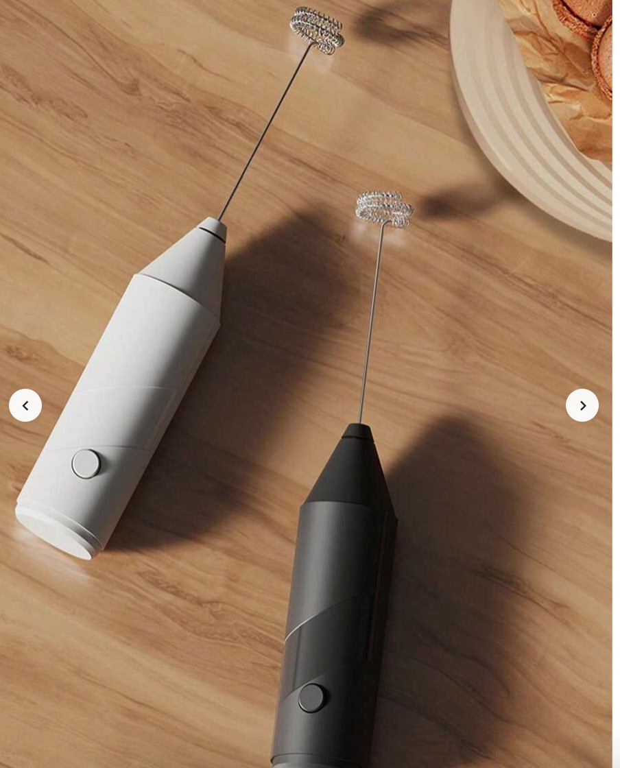 ☕ Portable Electric Milk Frother – Handheld Mini Mixer for Coffee, Lattes & More! ✨