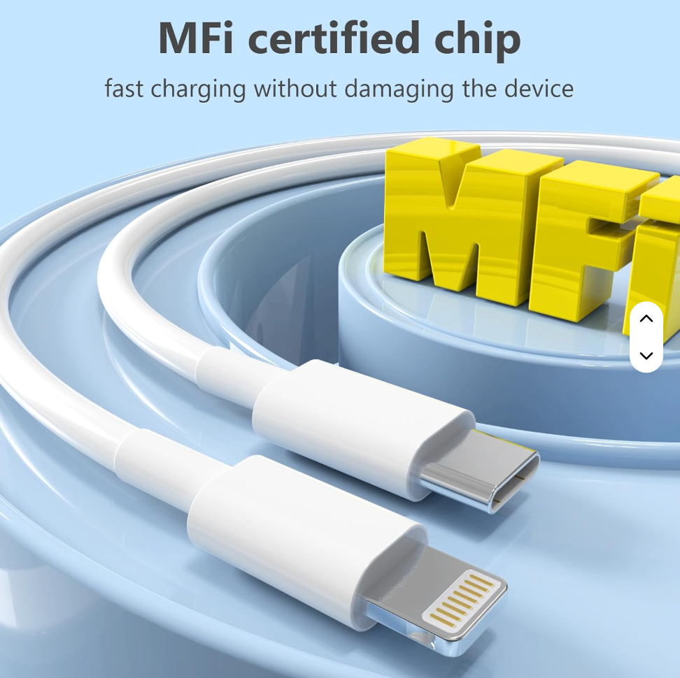 USB-C to Type-C Fast Charging Cable for iPhone 18/17/16/15/14/13/12/11 Pro Max – High-Speed Data & Power Delivery