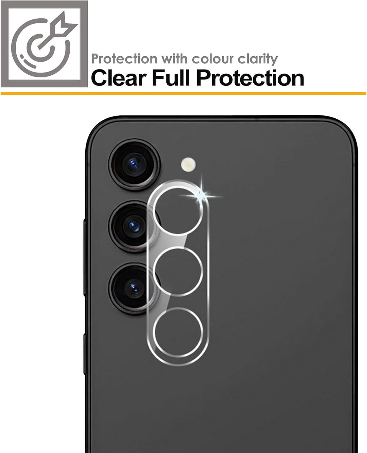 Premium Camera Lens Protector for Samsung Galaxy S22 Ultra, S23, S23 Ultra, S23 Plus, S24, S24 Plus, S24 Ultra, S25, S25 Plus, S25 Ultra & S25 FE