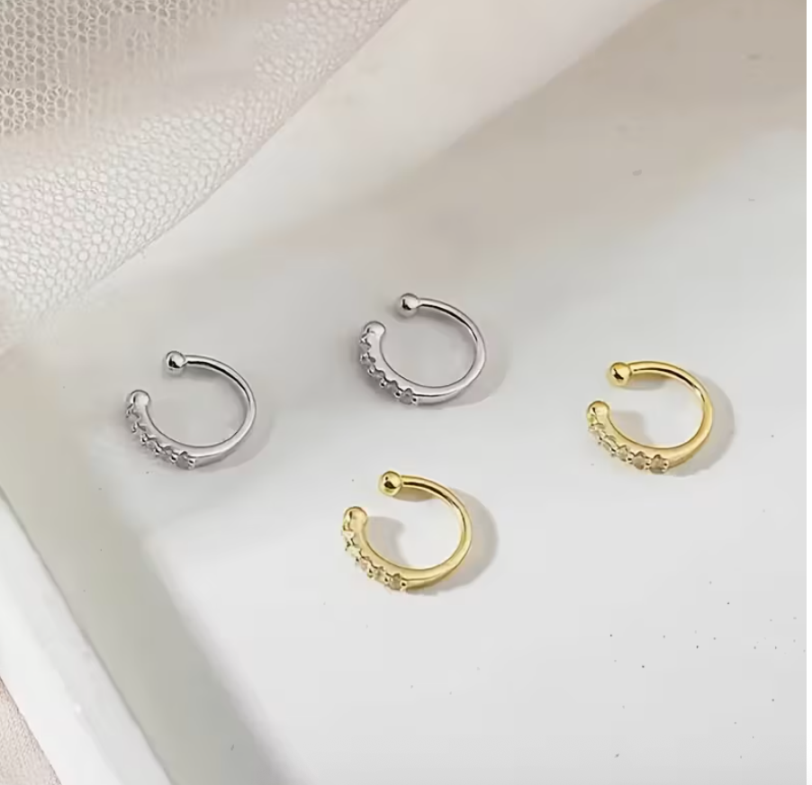Artificial Non-Perforated Nose Ring – Hypoallergenic, Nickel-Free  Bohemian • K-Pop • Hip-Hop Style | No Piercing Required | Allergy-Safe Nose Jewelry for Women
