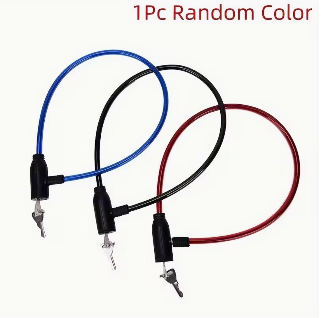 Secure Guard Anti-Theft Cable Lock – Protect Your Bike, Motorbike & Scooter