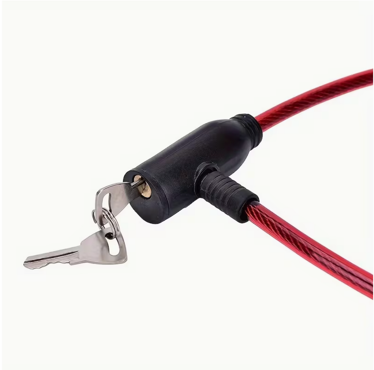 Secure Guard Anti-Theft Cable Lock – Protect Your Bike, Motorbike & Scooter