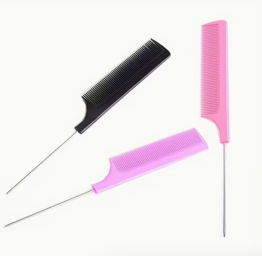 1PCS Professional Rat Tail Hair Comb – Anti-Static Hair Dye & Styling Comb