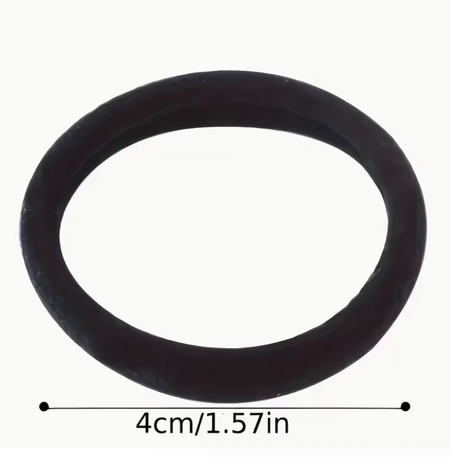 10PCS Black Hair Ties Set – High Elasticity Minimalist Hair Bands for Women