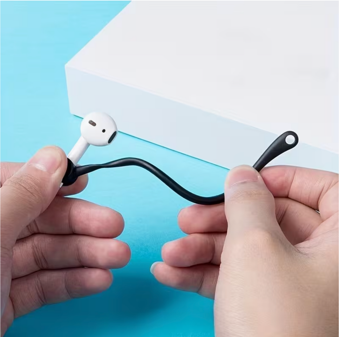 Silicone Ear Hooks for AirPods – Anti-Loss Headphone Accessories | Secure Fit for Sports & Daily Use, Gift for Boys & Girlfriends