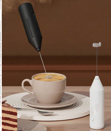 ☕ Portable Electric Milk Frother – Handheld Mini Mixer for Coffee, Lattes & More! ✨