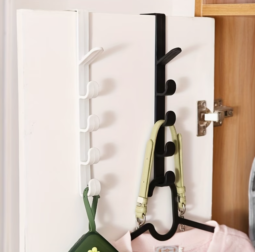 1 pc Hook Door Hook Back Bag Organizer  | Multi-Purpose Household & Bathroom Storage Hooks