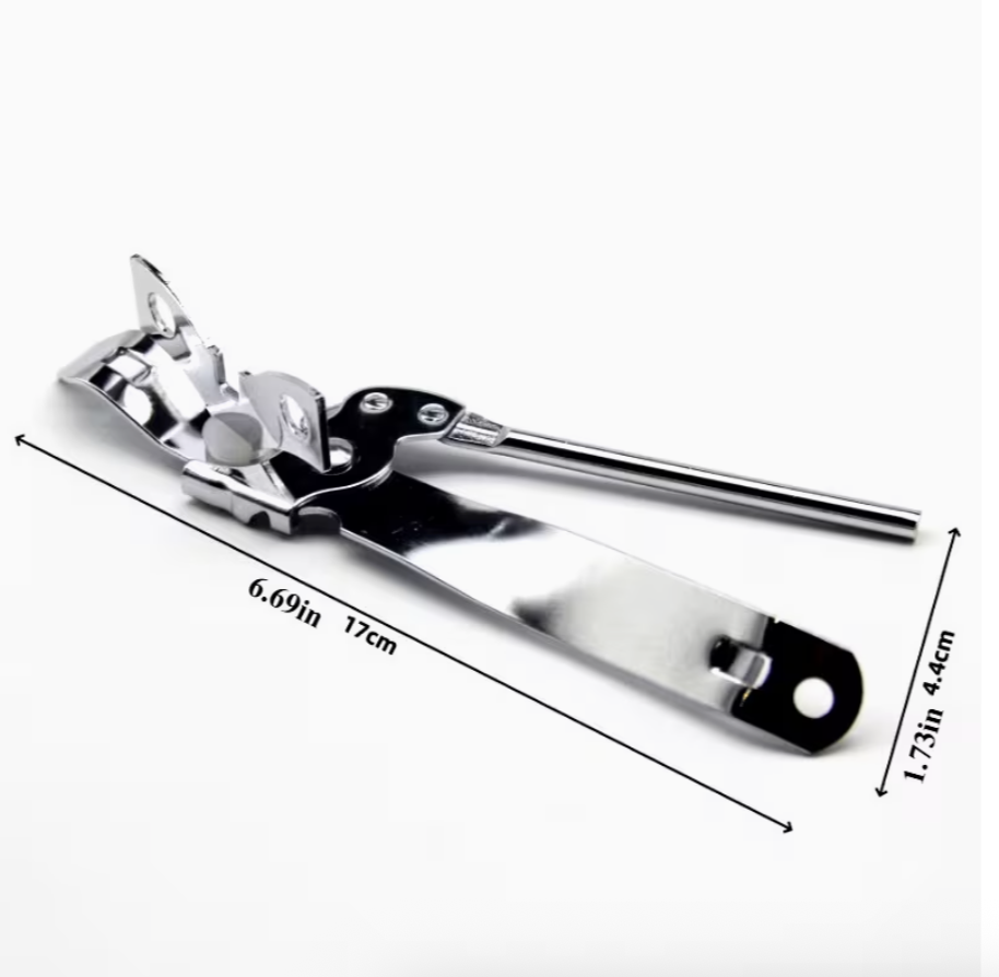 Stainless Steel Can Opener | Manual Easy Bottle Knife | Outdoor Can Cutting Tool