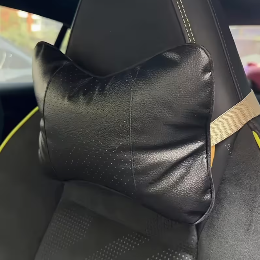 Simple, Stylish, and Elegant Car Headrest Pillows, Four-Season Car Seat Neck Pillows, Car Neck Support Pillows, Car Interior Decoration Accessories