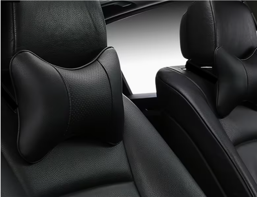 Simple, Stylish, and Elegant Car Headrest Pillows, Four-Season Car Seat Neck Pillows, Car Neck Support Pillows, Car Interior Decoration Accessories