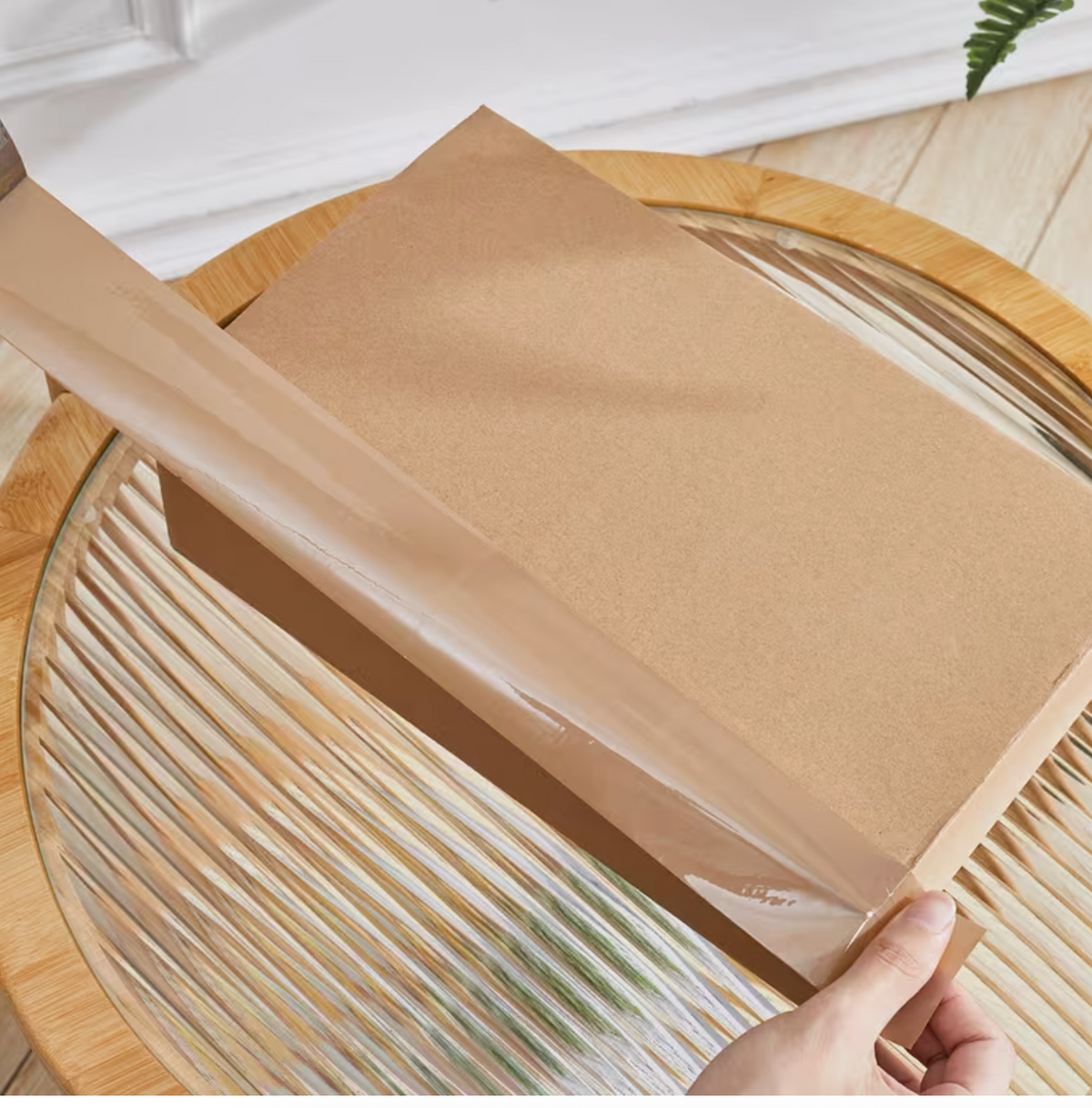 Super Strong Brown Packaging Tape Roll 5cm x 60m x 52um – Heavy Duty Adhesive Carton Sealing Tape for Boxes, Moving, Shipping & Daily Packaging