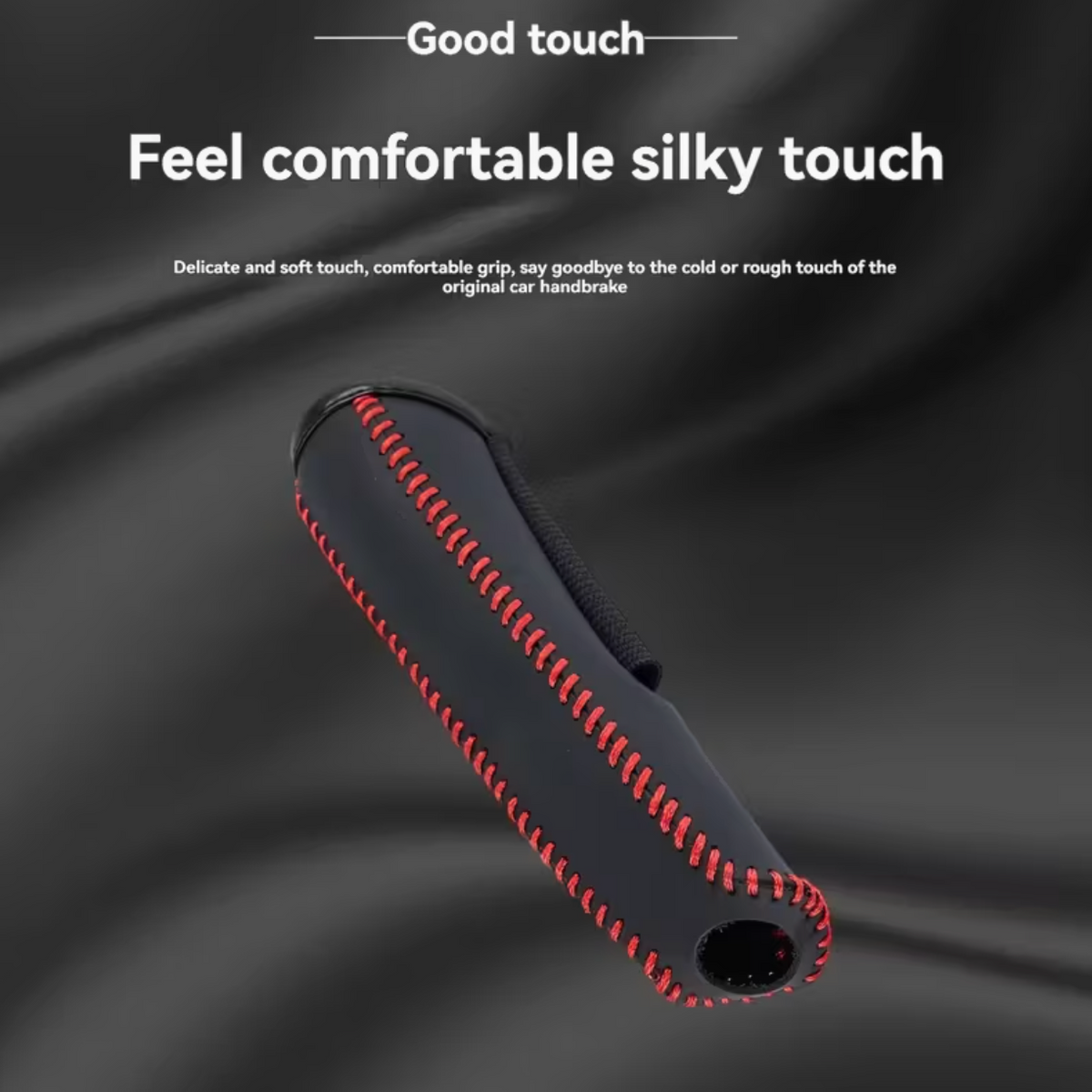 Faux Leather Handbrake Cover | Anti-Slip, Hand-Sewn, Faux Leather Gear Lever Cover