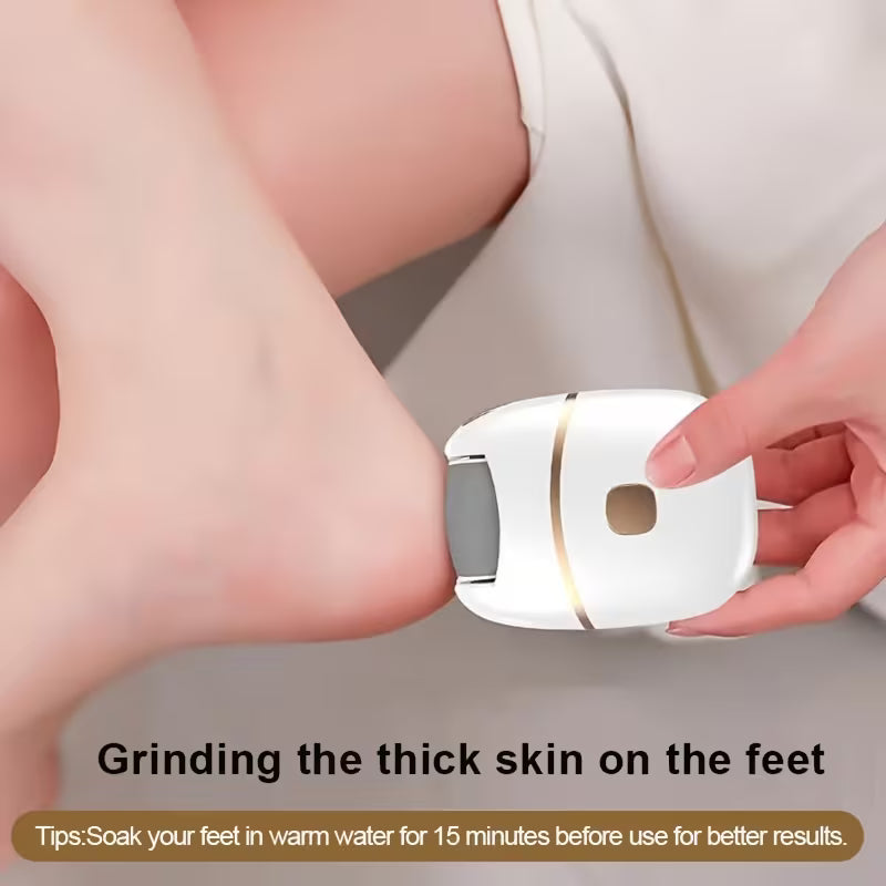 Rechargeable Electric Foot Grinder – Cordless Callus & Dead Skin Remover