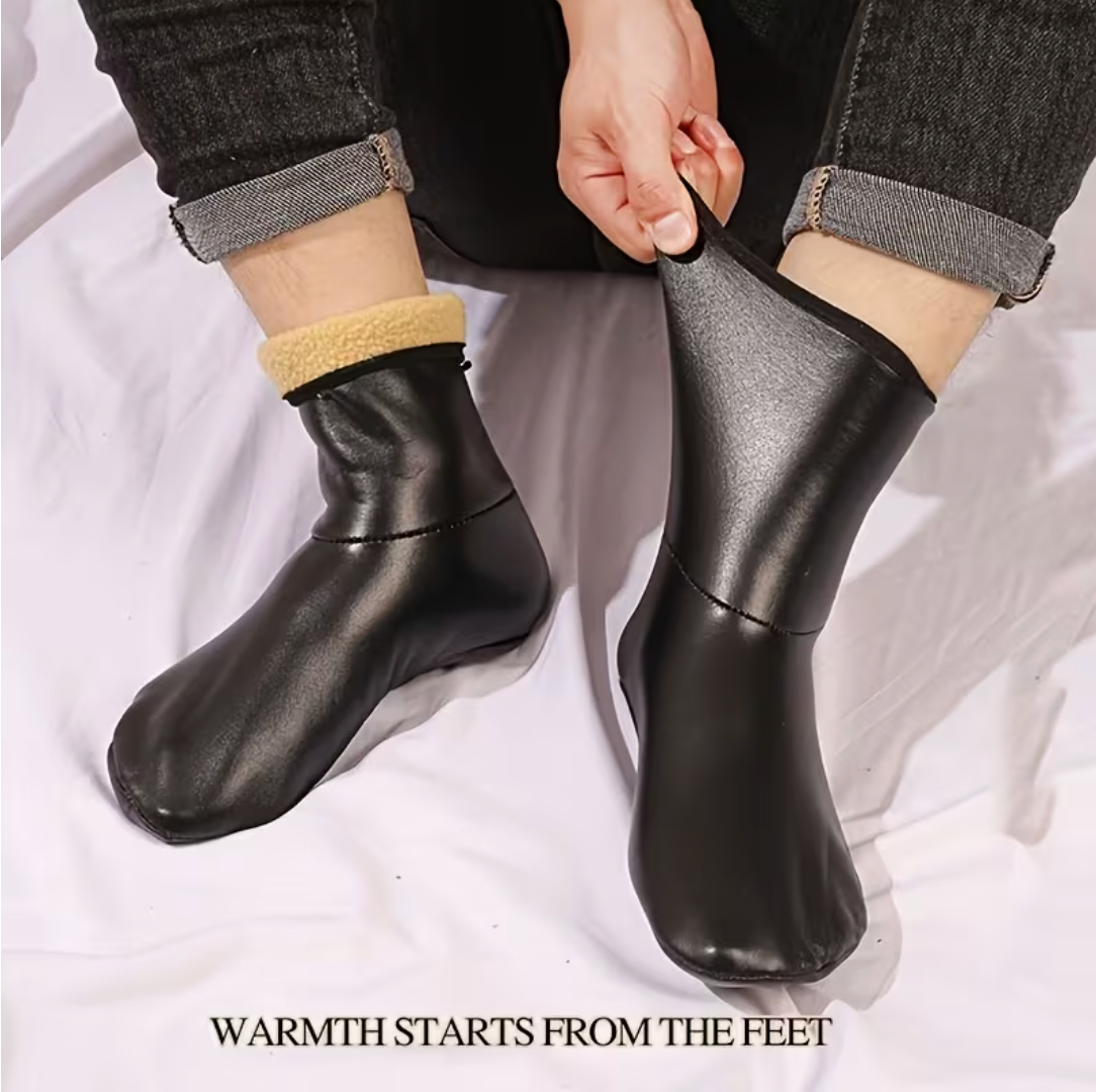 Unisex Winter Outdoor Sports Warm Socks – Thickened Velvet Indoor Floor Socks