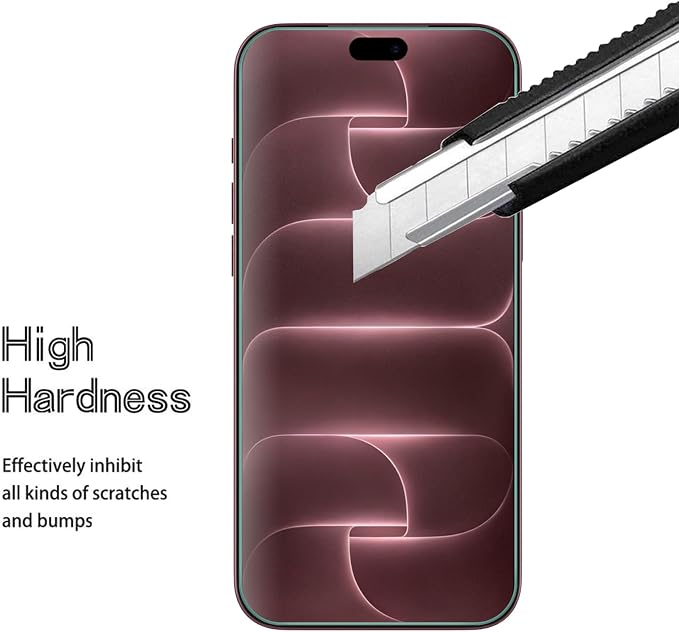 Tempered Glass Screen Protector for iPhone 18 Pro / 18 Pro Max Clear