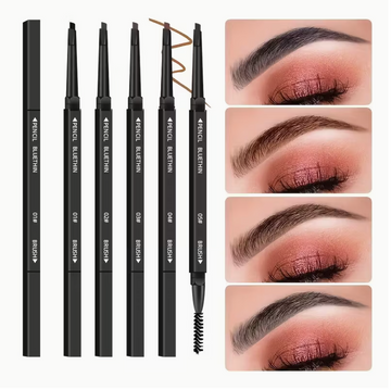 Black Smooth Dual-Ended Eyebrow Pencil – Natural, Defined Brows That Last All Day