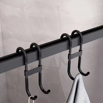 Shower Door Hook – Multifunctional Hanging Hook for Clothes, Towels and Bathroom Accessories