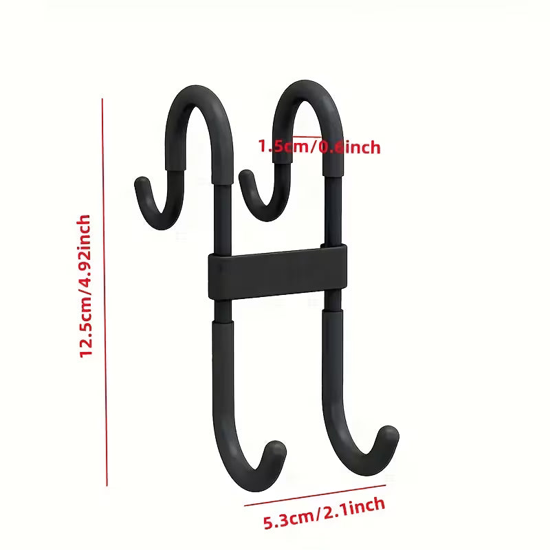 Shower Door Hook – Multifunctional Hanging Hook for Clothes, Towels and Bathroom Accessories