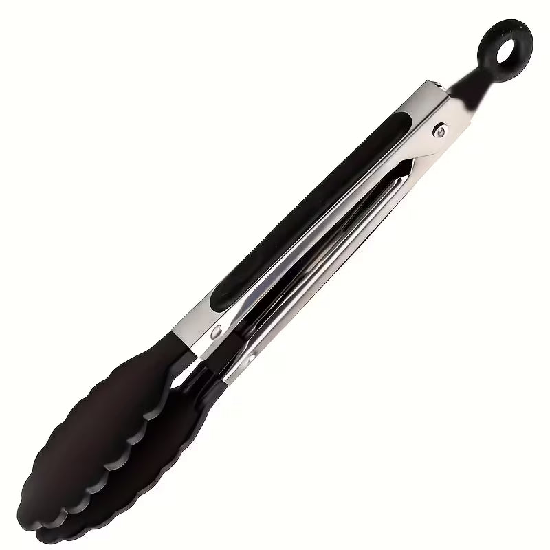 Food Tongs – Heat-Resistant Kitchen Serving Tongs for Cooking, BBQ, Baking & Catering