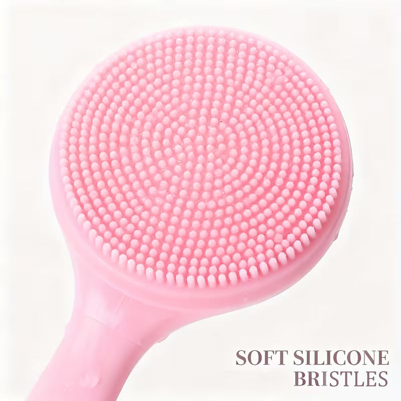 Deep Cleansing Facial Massage Brush – Silicone Face Scrubber for Gentle Exfoliation and Pore Care