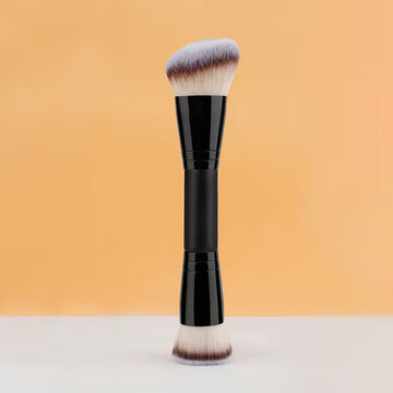 Dual-Ended Makeup Brush – Foundation, Blush, BB Cream & Liquid Foundation Beauty Tool