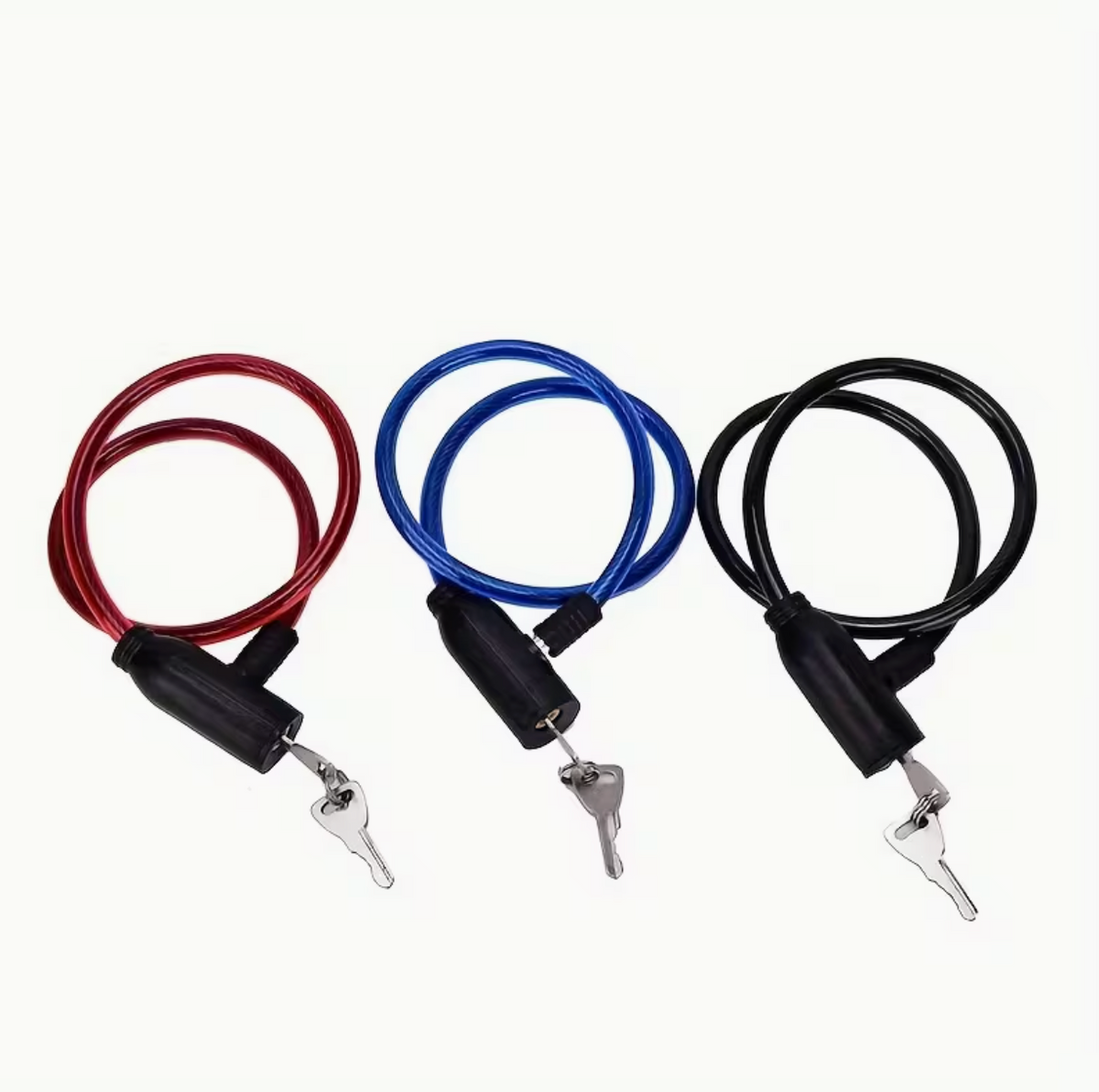 Secure Guard Anti-Theft Cable Lock – Protect Your Bike, Motorbike & Scooter