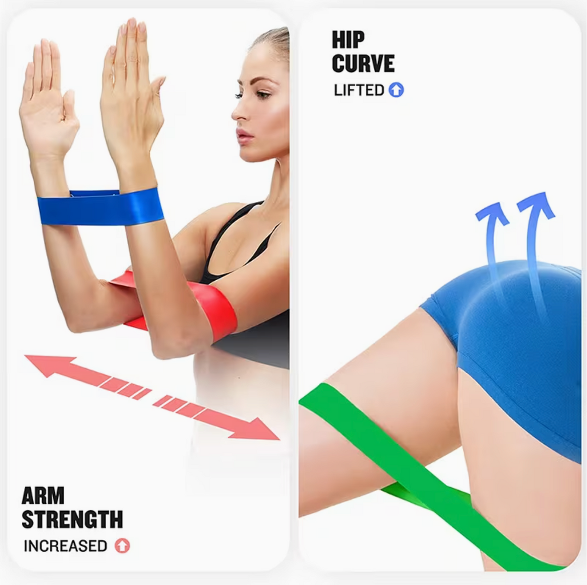 Yoga Resistance Rubber Band – Level 5 Fitness Band for Strength, Pilates & Full-Body Training