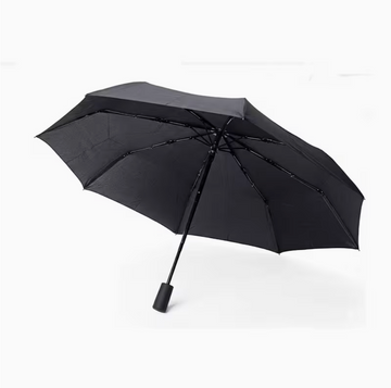 Umbrella Black Compact Wind Resistant Umbrella For Men And Women – Lightweight Folding Travel Umbrella With Strong Frame